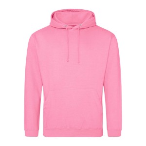 AWDIS kapucnis pul�ver, kevertsz�las, Candyfloss Pink