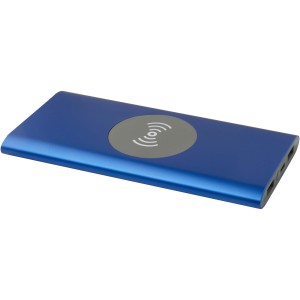 Juice alum�nium vezet�k n�lk�li powerbank, 8000 mAh, k�k