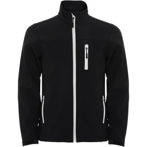 Roly Antartida gyerek softshell dzseki, Solid black