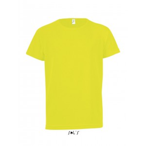 Sols ragl�nujj� gyerek sportp�l�, Neon Yellow